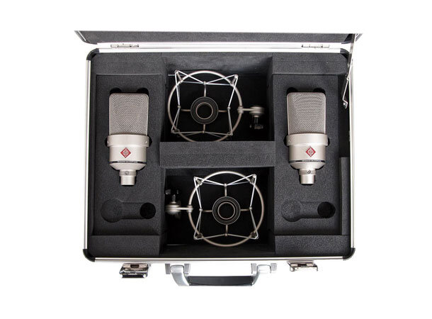 Neumann TLM 103 Stereoset 2 large diaphragm cardioid mic Nikkel 